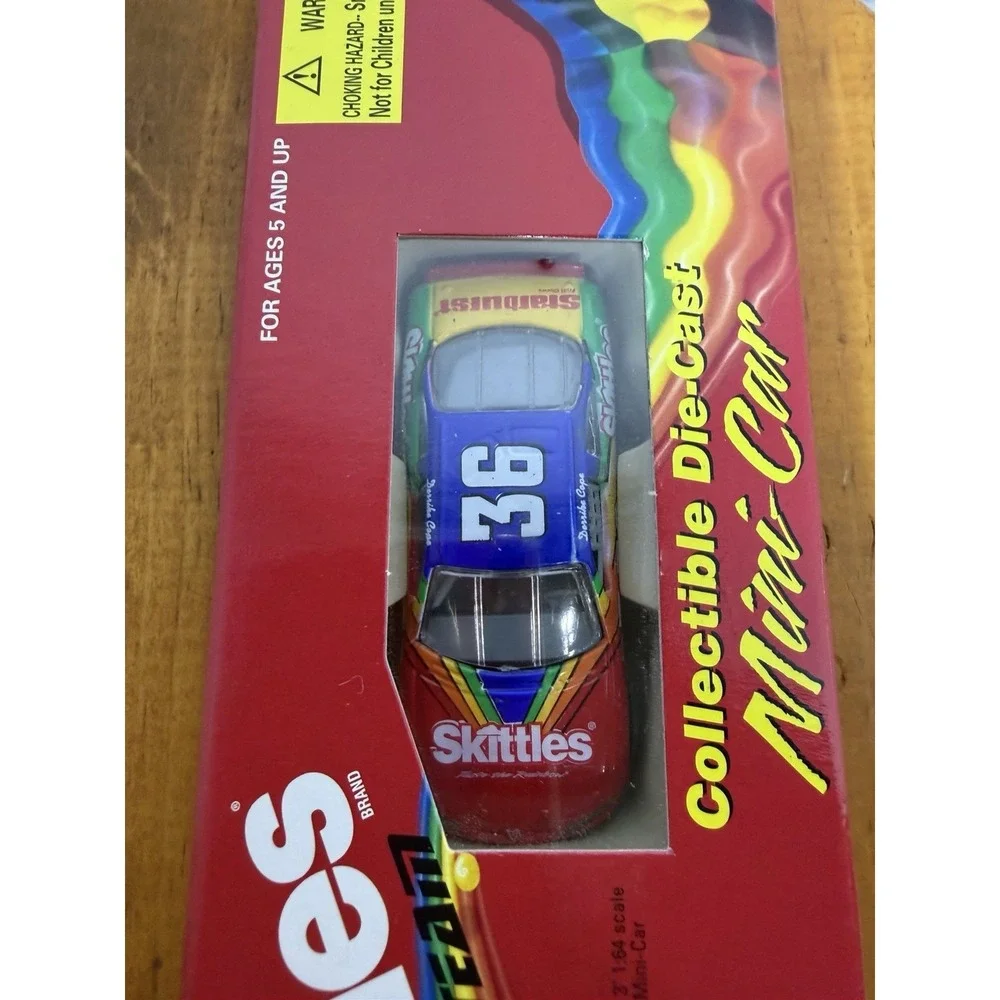 1997 Skittles Racing Team #36 Derrike Cope Diecast Mini Car New In‎ Box